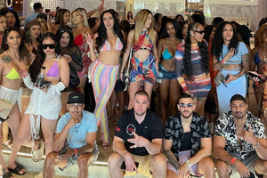 Hip Hop Pool Crawl with Party Bus Experience