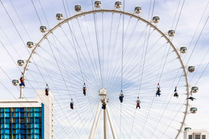 Las Vegas: FLY LINQ Zipline billet