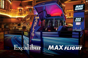 Las Vegas: Max Flight Simulator & 360° rutsjebane