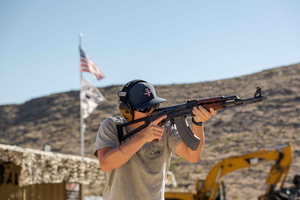 Las Vegas: Outdoor-Schießstand-Erlebnis mit Ausbilder