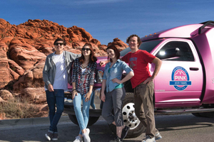 Las Vegas: Red Rock Canyon in un tour avventura Trekker