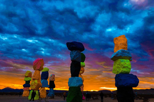 Las Vegas: tour nel deserto delle Seven Magic Mountains