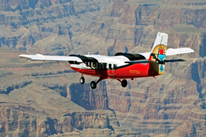 Vanuit Grand Canyon West Rim Vliegtuig Tour