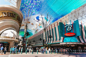 Las Vegas: Fremont Street byvandring