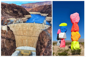 Hoover Dam and Seven Magic Mountains Tour