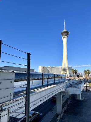 Sahara Las Vegas Monorail Station