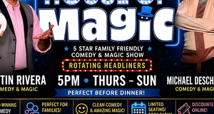 Vegas' #1 Family Friendly House Of Magic Show At Delirious Club