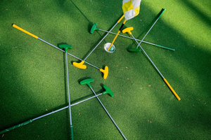 18-Hole Mini Golf Game in Riga