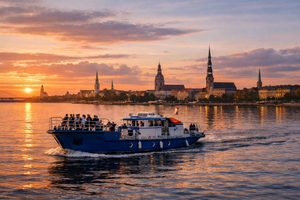 From Jurmala to Riga boat trip