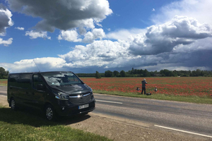 Van Vilnius: privétransfer naar Riga met sightseeing