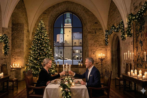 Riga: tour a pie privado por el patrimonio de la UNESCO en Navidad