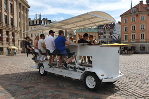 Riga: Sykkeltur med øl eller cider