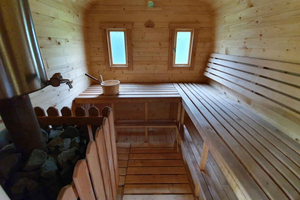 Riga: privé-Letse sauna-ervaring aan de rivier de Daugava