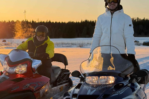 Riga: Snowmobile Adventure, Brewery Tour & Optional Sauna