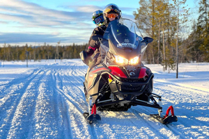 Riga: Snowmobile Ride & Black Balsam Tasting