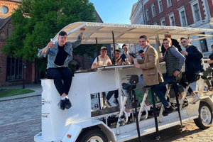 Riga's Oude Stad Bierfietstocht & Kroegentocht met gids