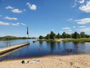 Peldvieta Lucavsalas līcis
