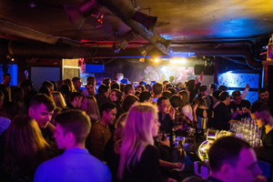 Puce. Club at Night