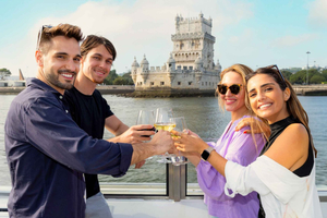 Lissabon: Venematka Praça Do Comercion ja Torre de Belémin välillä