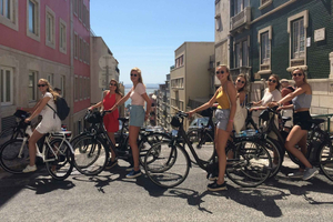 Central Lissabon 3-timers guidet E-cykeltur