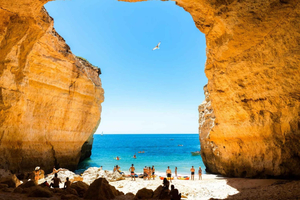 Day Trip to Algarve Benagil Caves, Cliffs &Boat Tour