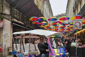 Lisboa: tour privado de tuk tuk elétrico pelas sete colinas