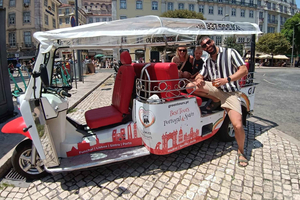 Lisbon Private Tuk Tuk Tour w/ Hotel Pickup