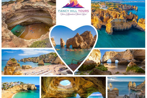 Lisboa: Algarve, cuevas de Benagil y Lagos con opción de tour en barco