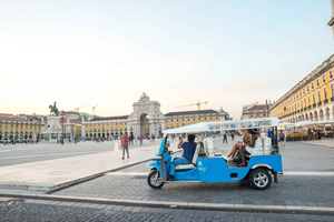 Lissabon: Stadtrundfahrt mit dem Tuk Tuk