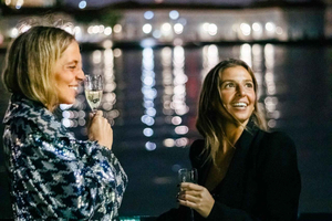 Lissabon: oudejaarsavond aan boord met drankjes, muziek en vuurwerk
