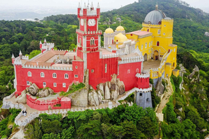 Lissabon: Pena, Sintra, Roca ja Cascais pakettiautolla