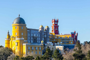 Lissabon: Sintra & Cascais -yksityinen kierros ja pääsyliput Penan palatsiin