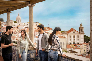 Lisbonne : Visite à pied, quartier de Belém, tour en bateau et en tramway