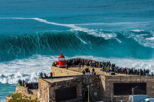 Lissabon: Nazaré, Obidos och São Martinho i bekväm skåpbil