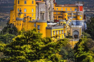 Sintra: tour de 1 día, Palacio da Pena y pueblo de Sintra