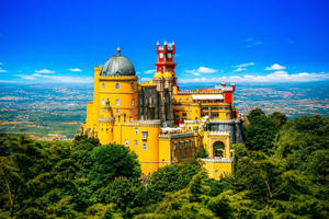 Viagem de um dia a Sintra, Pena, Regaleira, Boca do Inferno e Cascais