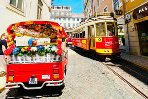 Lisboa: Excursão Particular de Tuk-Tuk na Rota do Bonde 28 com Paradas