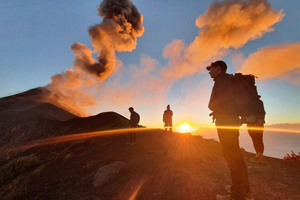 Antigua, Guatemala : randonnée nocturne sur le volcan Acatenango
