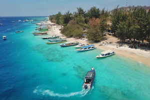 Bali: Transport szybką łodzią na Gili Trawangan i nurkowanie z rurką