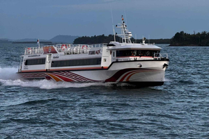Bangsal Harbor Insider Experience with One-Way Boat Transfer