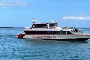 Da Gili Trawangan: trasferimento in barca veloce al porto di Sanur