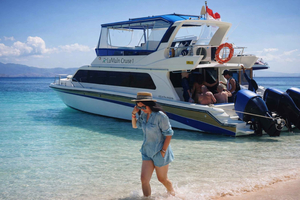 Från Labuan Bajo: Heldagsbåtturer till Komodo nationalpark