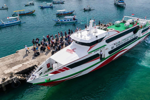 From Padangbai: Gili Islands and Lombok Fast Ferry Transfer