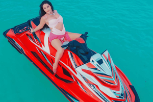 Kendwa: Jet Ski Sunset Cruise with Drone Photography