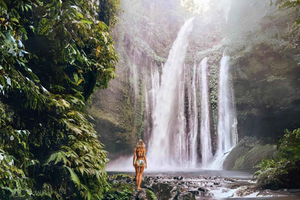 Lombok: Aik Belek Waterfall, Rinjani Lodge, & Malimbu Hill