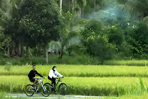 Lombok Bonjeruk Village Biking Tour + City Tour