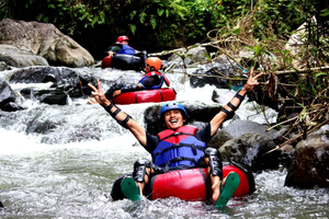 Lombok River Tubing & Benang Stokel–Kelambu Waterfalls
