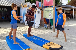 Lombok Surf Lesson for Beginner in Selong Blanak Beach