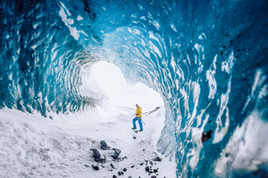 Skaftafell : visite de la grotte de glace et randonnée glaciaire