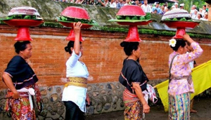 Perang Topat Festival på Lombok
